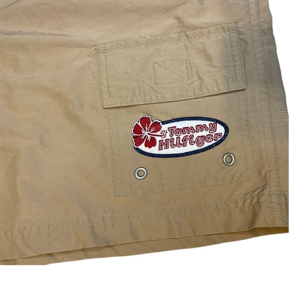 VTG Y2k Tommy Hilfiger Swim Trunks Sz M EUC - Picture 5 of 12
